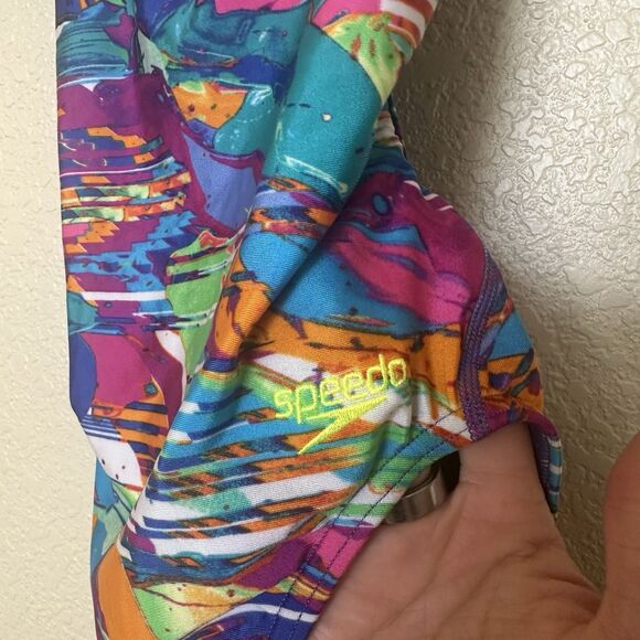 Speedo Pro LT Endurance+ Flyback swimsuit. Multicolor 6/32 - Picture 2 of 4